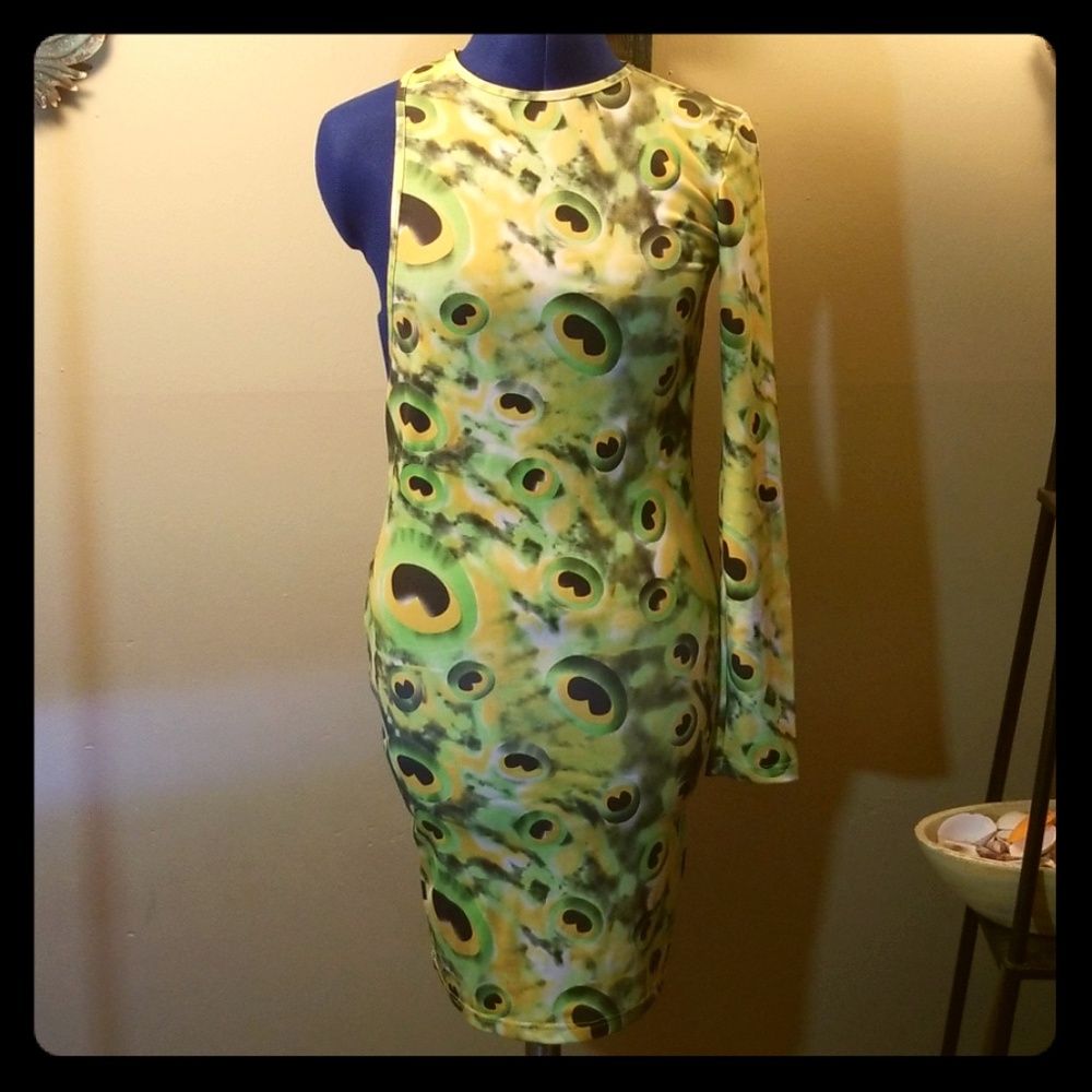 Sexy Peacock dress